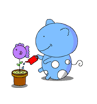 The cat goes fishing（個別スタンプ：28）