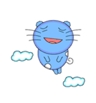 The cat goes fishing（個別スタンプ：32）