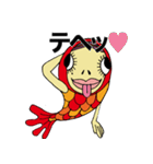 人面魚ちゃん（個別スタンプ：6）