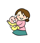 ママと赤ちゃんのラブラブ生活（個別スタンプ：40）