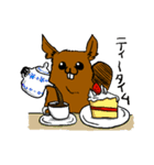 犬ビーバー（個別スタンプ：34）