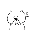にっこり白うさぎ（個別スタンプ：39）