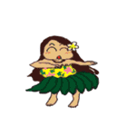 Hawaii＆Hula好きスタンプ（個別スタンプ：1）