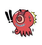愛〜ウツボとタコの場合〜（個別スタンプ：33）