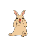 Rabbit with Mask（個別スタンプ：24）