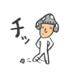 責められた時の言い訳・ 一言返事、博多弁（個別スタンプ：27）