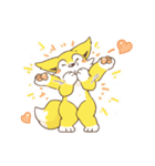 キツネのスタンプ2（個別スタンプ：1）