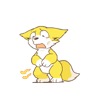 キツネのスタンプ2（個別スタンプ：8）