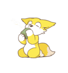 キツネのスタンプ2（個別スタンプ：28）