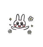 ねこうさぎアソートスタンプ（個別スタンプ：1）