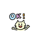 ねこうさぎアソートスタンプ（個別スタンプ：20）