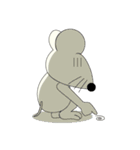 ホワイトさんのいたずら（個別スタンプ：15）