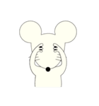 ホワイトさんのいたずら（個別スタンプ：17）