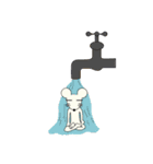 ホワイトさんのいたずら（個別スタンプ：31）