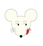 ホワイトさんのいたずら（個別スタンプ：33）
