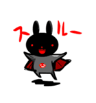 クロウサ先輩の日常（個別スタンプ：3）