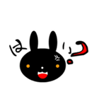 クロウサ先輩の日常（個別スタンプ：21）