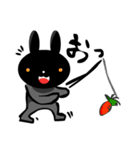 クロウサ先輩の日常（個別スタンプ：37）