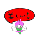 Warm writing brush letter heaven words.（個別スタンプ：8）