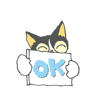 チビ猫のパウくん（個別スタンプ：12）