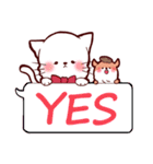 ラッキーといっしょ（個別スタンプ：1）