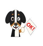 バニ的？まろいぬ日和（個別スタンプ：1）