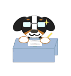 バニ的？まろいぬ日和（個別スタンプ：35）