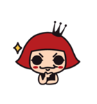 Riri the Little Red Queen（個別スタンプ：3）