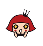 Riri the Little Red Queen（個別スタンプ：4）