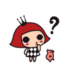 Riri the Little Red Queen（個別スタンプ：17）