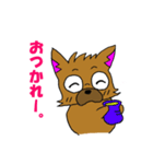 ぶさかわチワワですw（個別スタンプ：18）