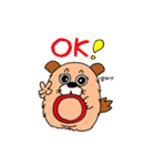 いやし犬 もっち（個別スタンプ：3）