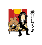 THE COFFEE ＆ CIGARETTES with ベアブラ（個別スタンプ：5）