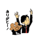 THE COFFEE ＆ CIGARETTES with ベアブラ（個別スタンプ：22）