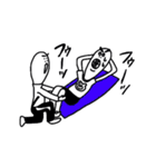 走れ面長くん！～陸上部～（個別スタンプ：23）