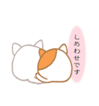 背中で語る、動物たち。（個別スタンプ：14）