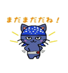 ヒロ猫(ブルー)（個別スタンプ：22）
