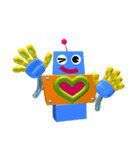 箱ロボットろぼっち（個別スタンプ：1）