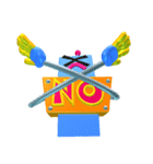 箱ロボットろぼっち（個別スタンプ：6）