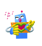 箱ロボットろぼっち（個別スタンプ：10）