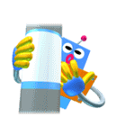 箱ロボットろぼっち（個別スタンプ：15）