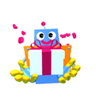 箱ロボットろぼっち（個別スタンプ：17）