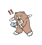 けものぐま（個別スタンプ：3）