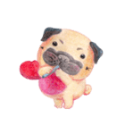 Joy's Pug Love（個別スタンプ：8）