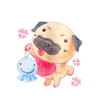 Joy's Pug Love（個別スタンプ：10）