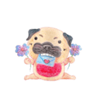 Joy's Pug Love（個別スタンプ：11）