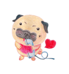 Joy's Pug Love（個別スタンプ：15）