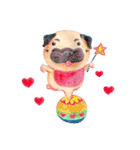 Joy's Pug Love（個別スタンプ：18）