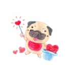 Joy's Pug Love（個別スタンプ：26）