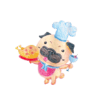 Joy's Pug Love（個別スタンプ：30）